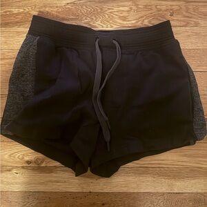 Lululemon Black and Gray Athletic Shorts